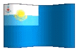 animated clipart Kazakhstani 2 flag