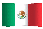 mexico flag waving clipart