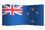 new zealand flag waving clipart