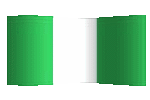 nigeria flag waving clipart