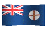 animated clip art New South Wales flag