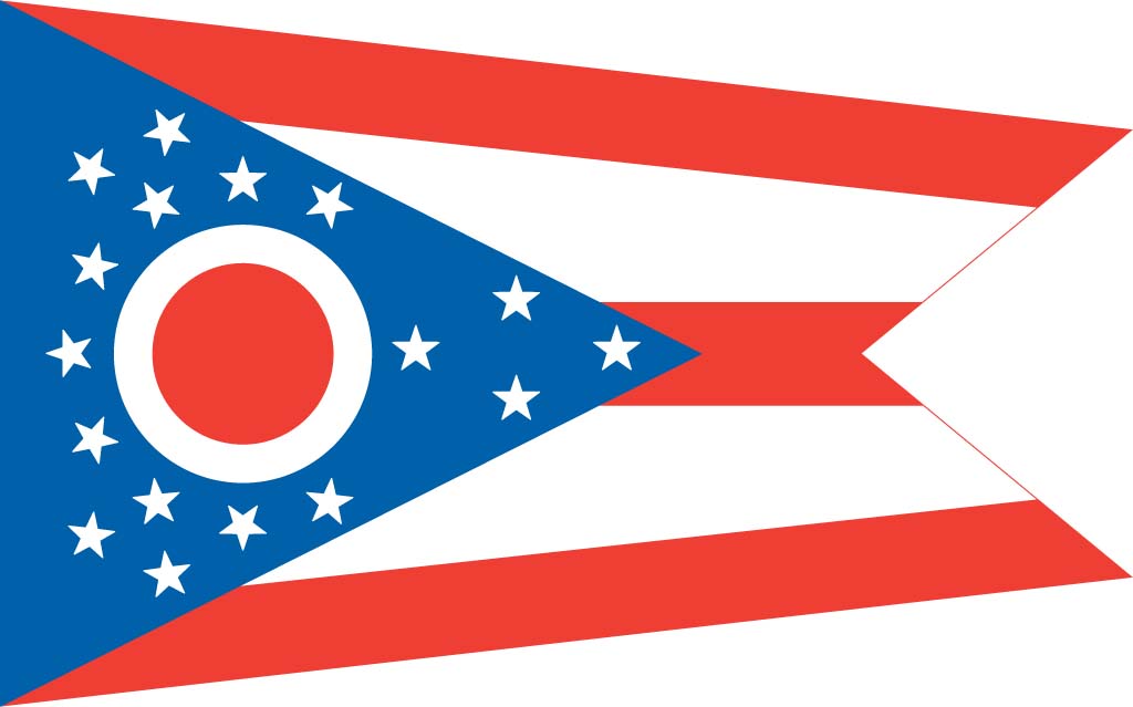 Ohio flag desktop