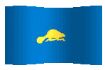 oregon back flag waving clipart