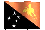 animated clip art Papua New Guinean flag