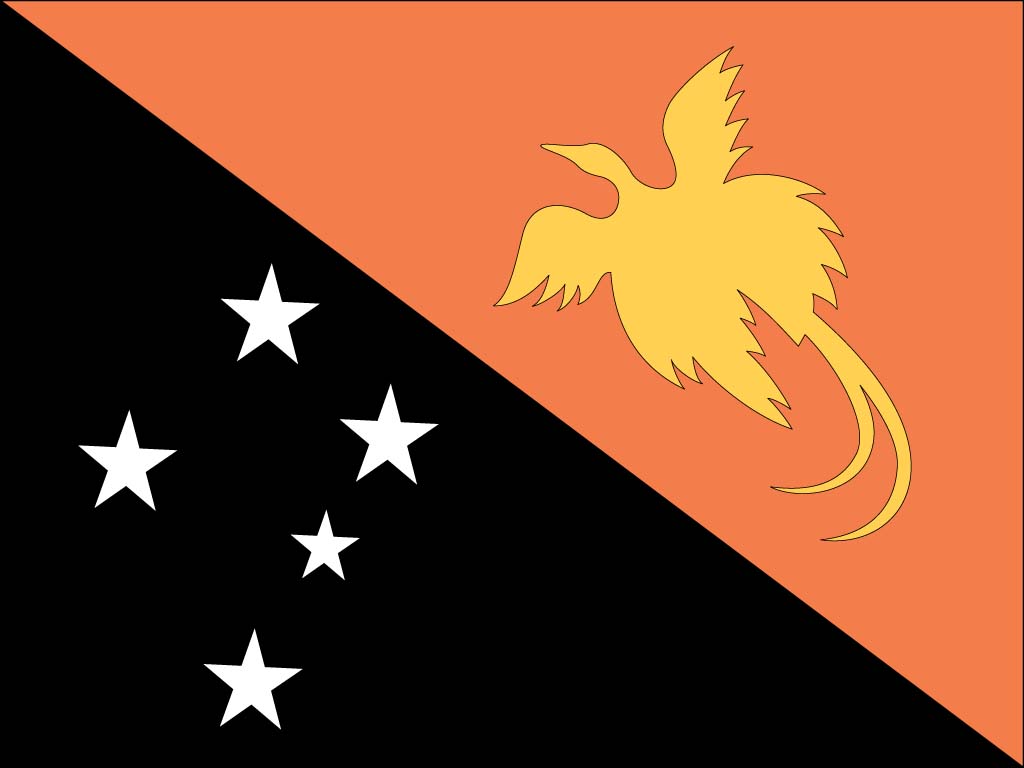Papua New Guinea flag desktop