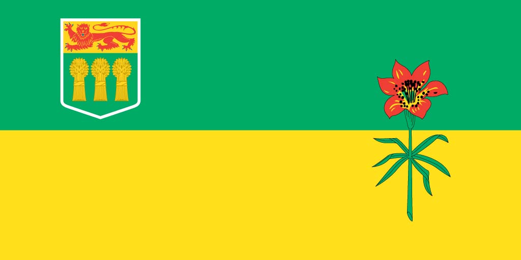 Saskatchewan flag screensaver