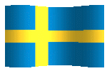animated clip art Swedish flag