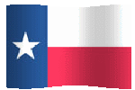 animated clip art Texas flag