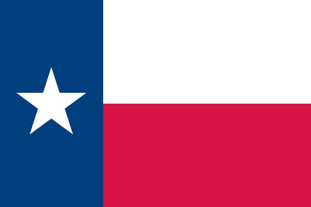Texas flag screensaver