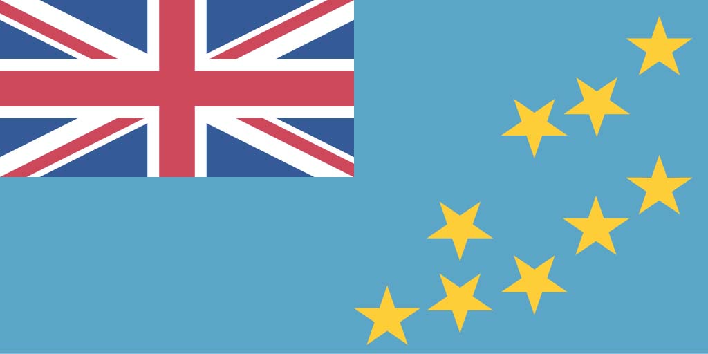 Tuvalu flag screensaver