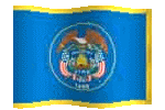 utah flag waving picture