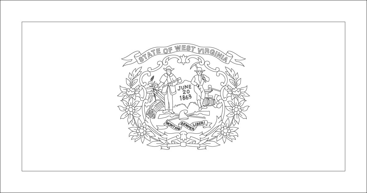 facts about west virginia coloring pages - photo #10