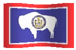 wyoming flag waving picture