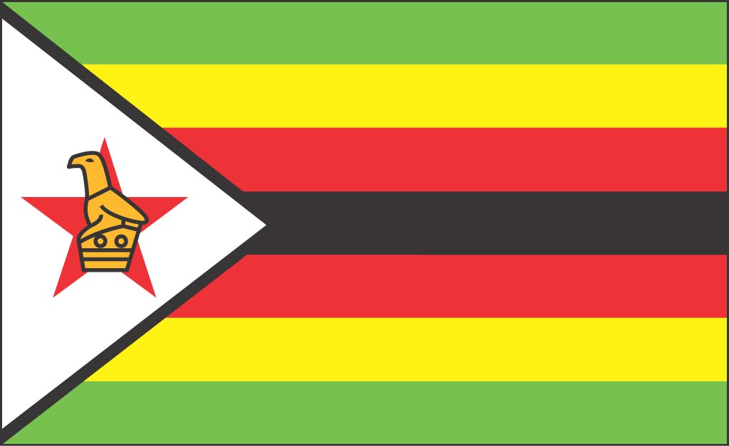 Zimbabwe flag screensaver
